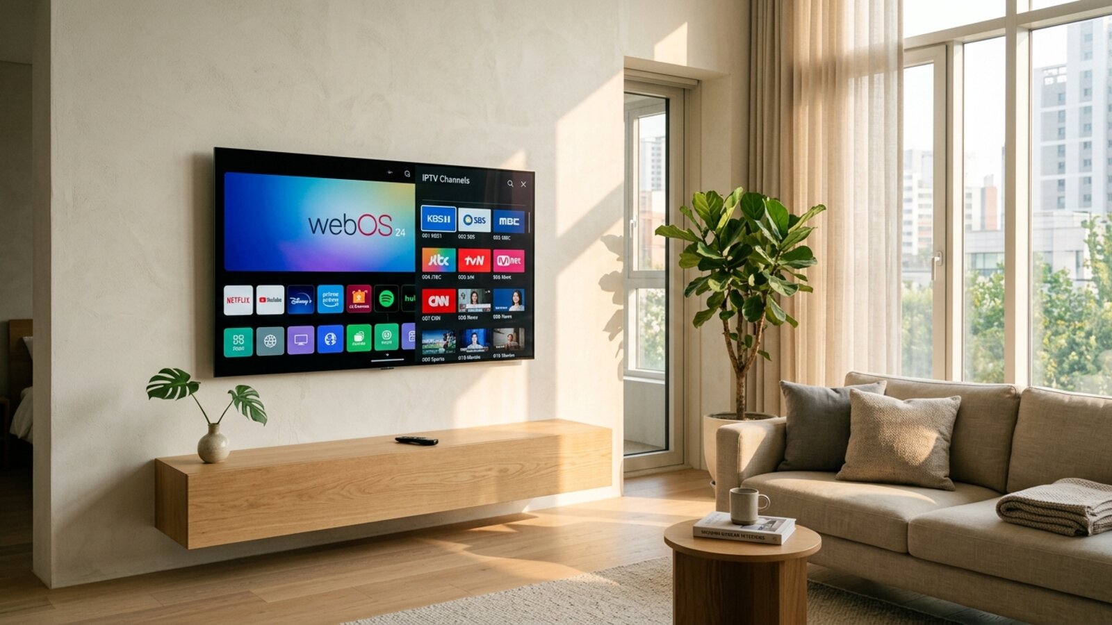 IPTV Smart TV LG webOS